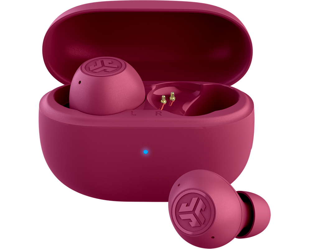 JLAB Go Pop ANC Earbuds IEUEBGOANCRFUC124 True Wireless, Fuschia