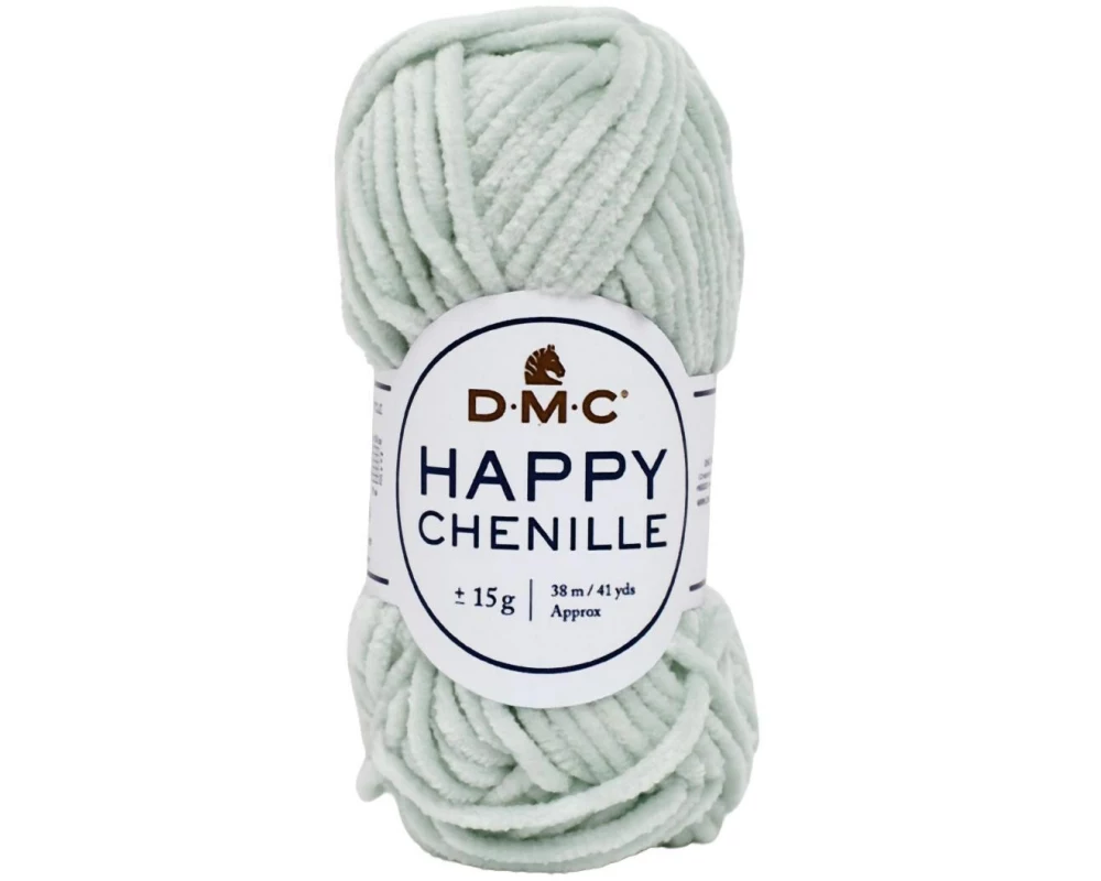 DMC Wolle Happy Chenille Helltürkis, 38 m