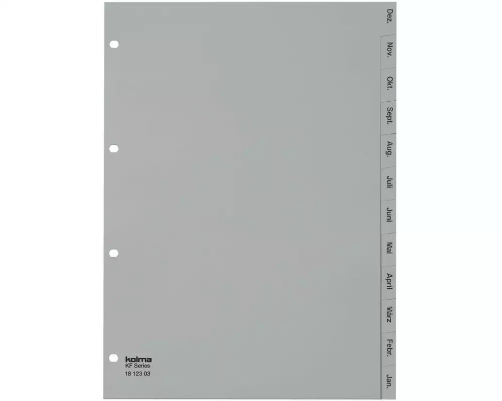 Kolma Register A4 KolmaFlex Dez-Jan (de)