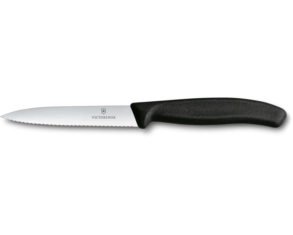 Victorinox Gemüsemesser Swiss Classic 6 Stück, Schwarz, 8 cm