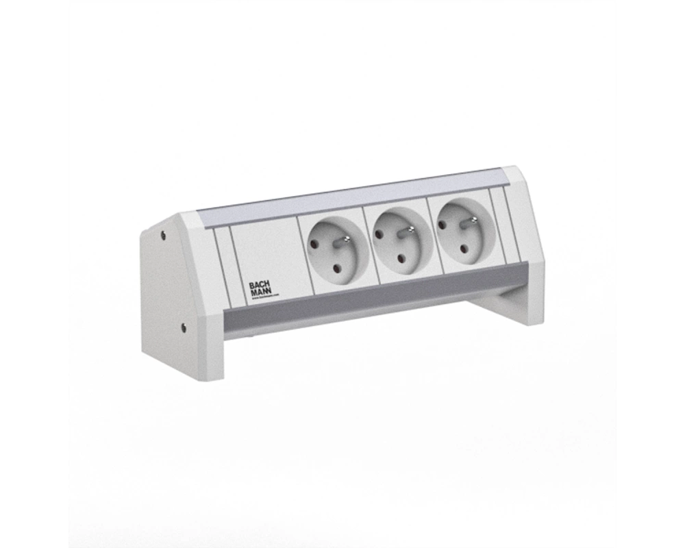 BACHMANN DESK 3xUTE GST18 RAL9010