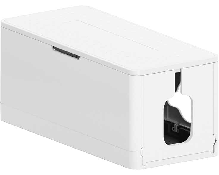 STEFFEN Kabelbox 14x15x34cm 57 00006 WS weiss
