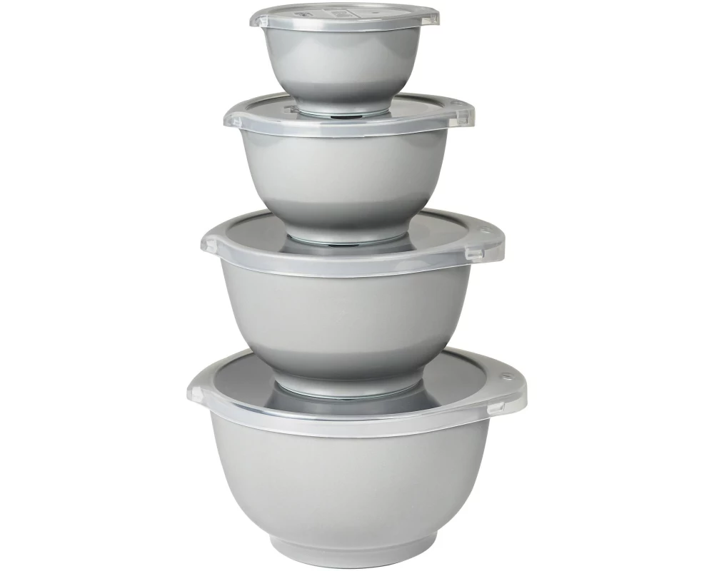 Rosti Rührschüssel-Set Mini Margrethe 4 Stück, Grau