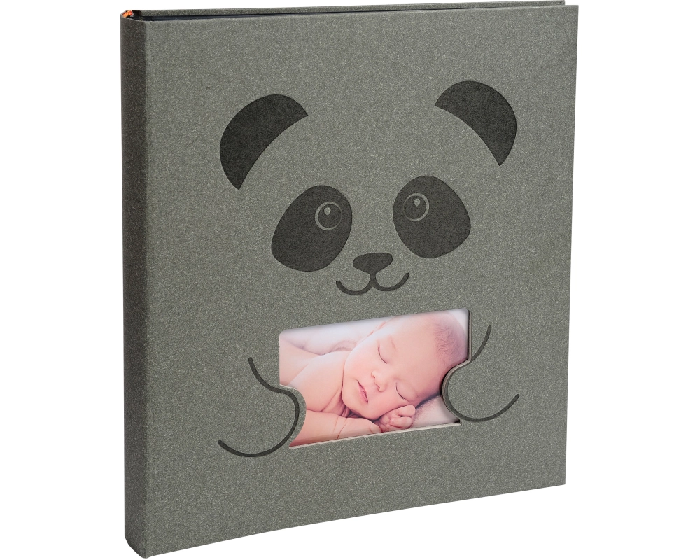 EXACOMPTA Fotoalbum Zéphire 29x32cm 16561E grau 60 Seiten