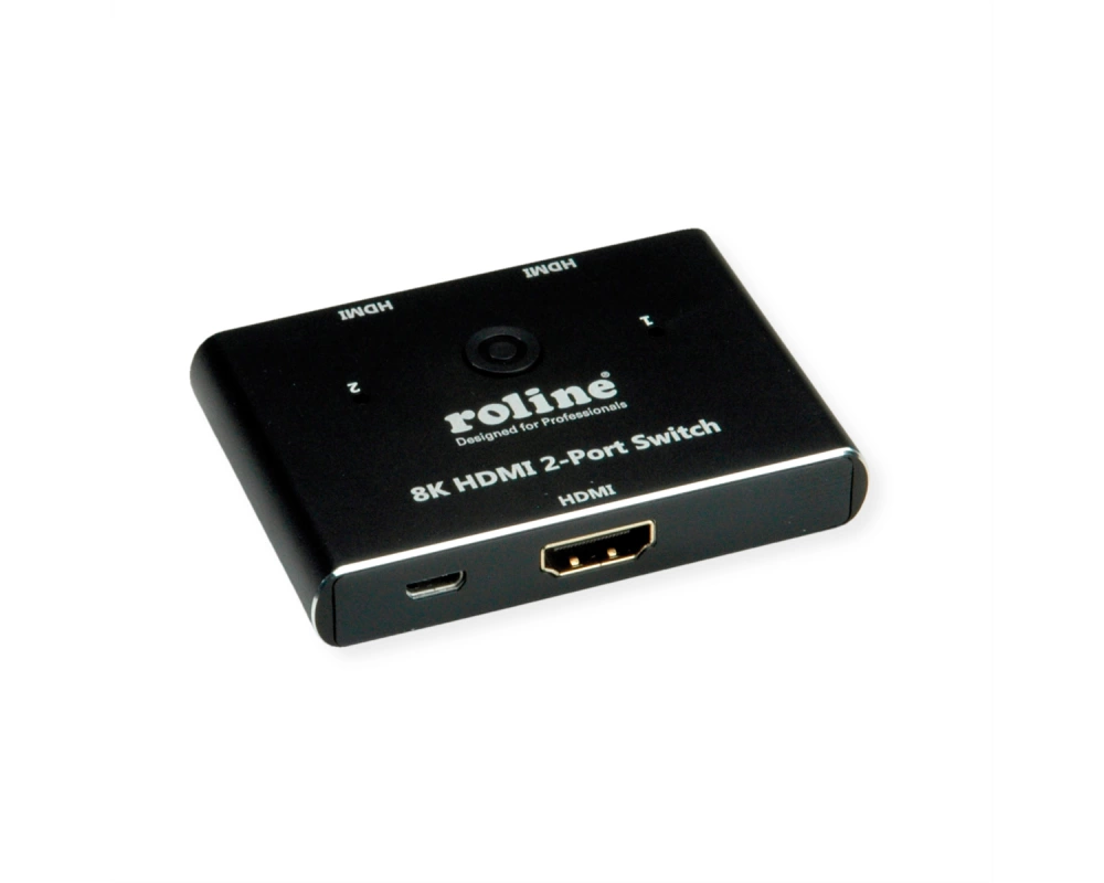 ROLINE 8K HDMI Switch, 2-fach