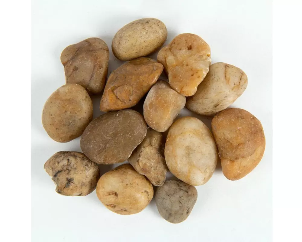 Ambiance Flusskiesel Bernstein, 2-4 cm, 3.6 kg, Mehrfarbig