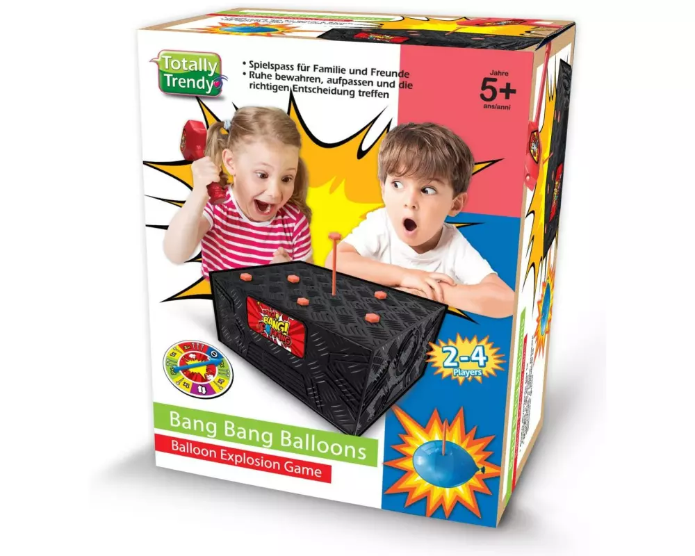 Totally Familienspiel Trendy Bang Bang Balloons