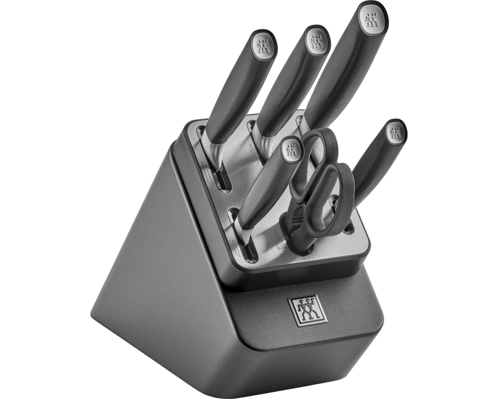 Zwilling Messerblock-Set mit Messer All Star Silber, 7-teilig