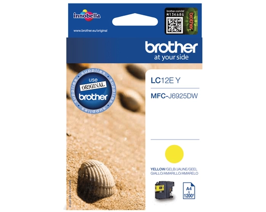 Brother LC-12EY Original Inkjet Ink Cartridge