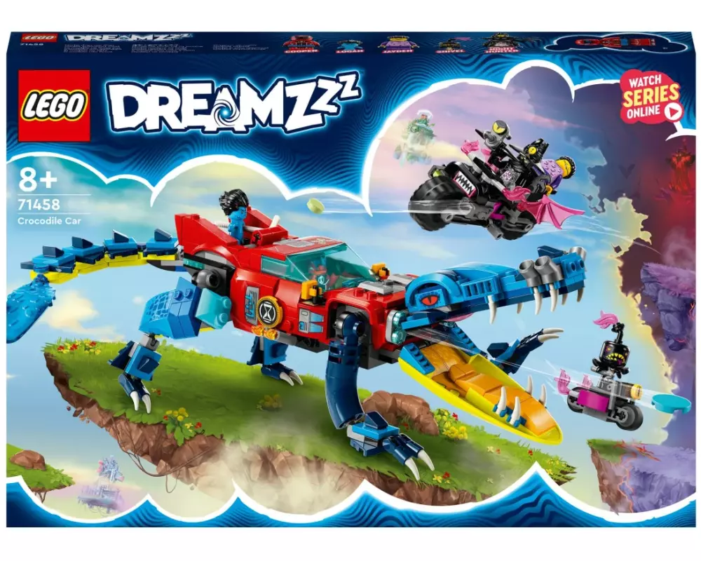 LEGO® DreamZzz Krokodilauto 71458