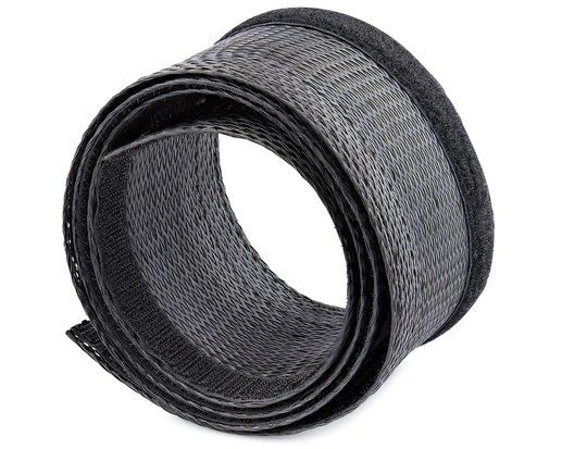 StarTech.com 10ft (3m) Cable Management Sleeve, Braided Mesh Wire Wraps/Floor Cable Covers, Computer Cable Manager/Cord Concealer