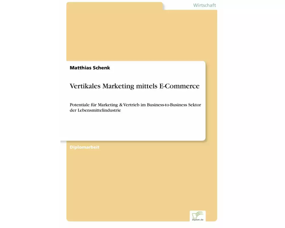Vertikales Marketing mittels E-Commerce