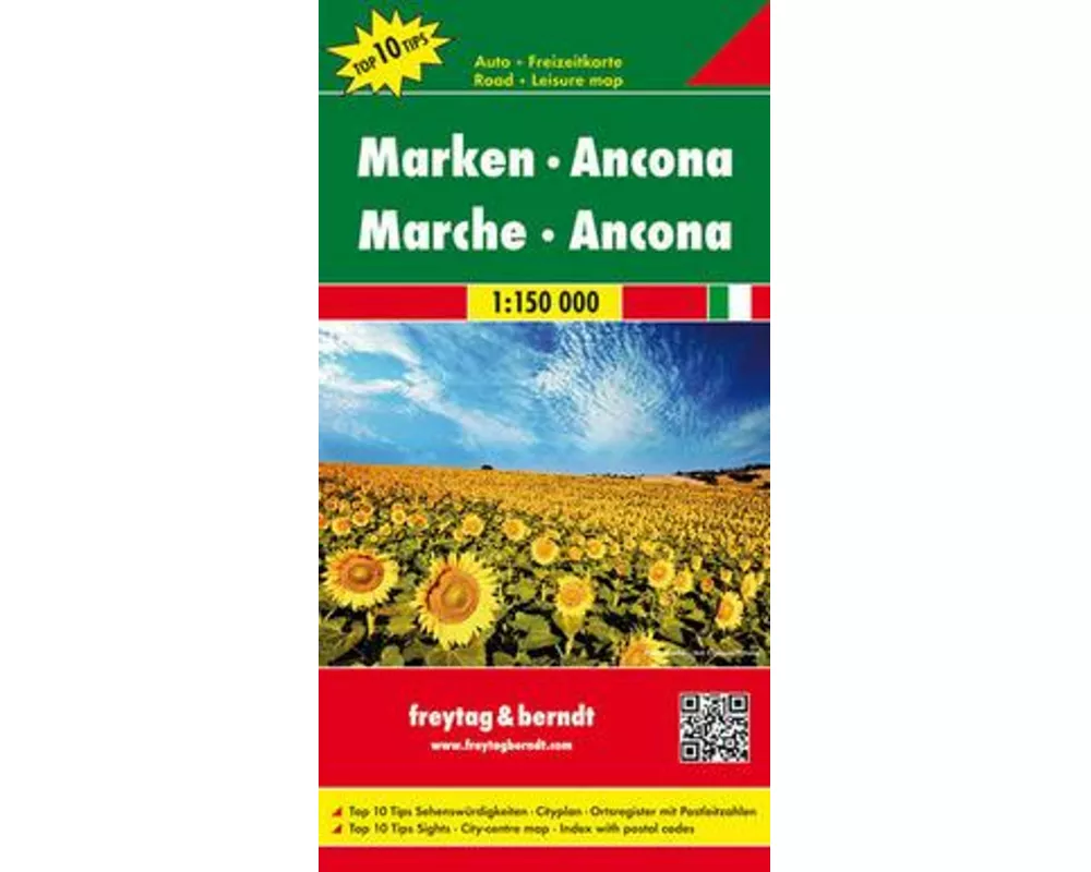 freytag & berndt Straßenkarte Marken - Ancona 1:150.000
