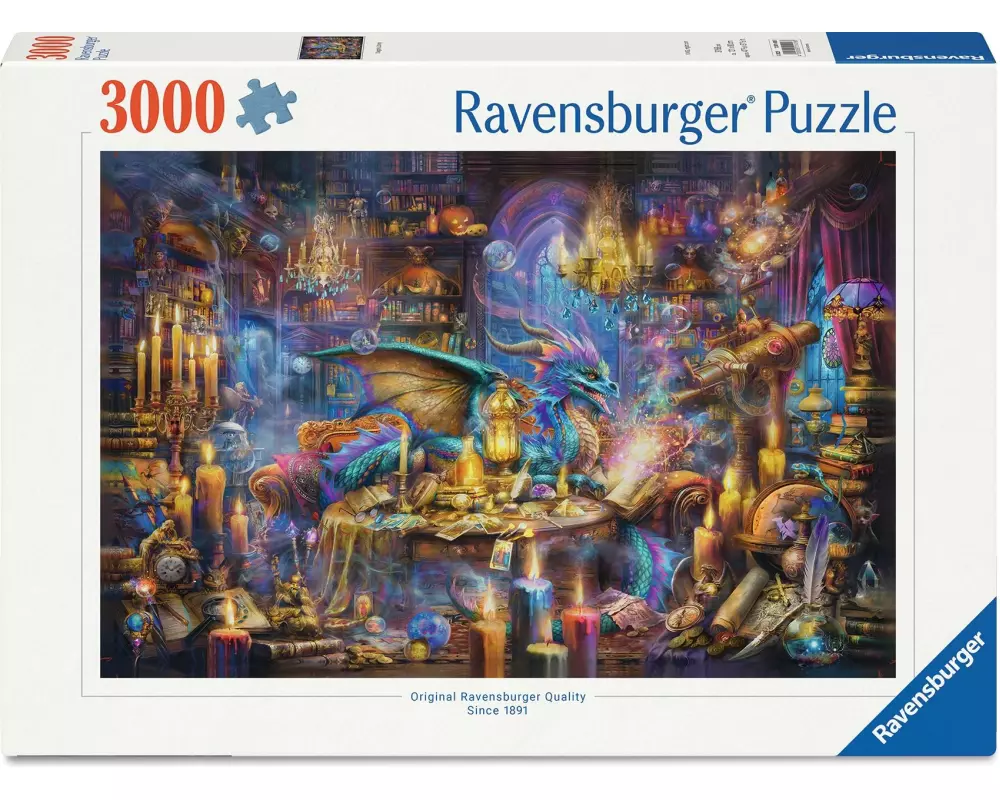 Ravensburger Puzzle Dragon's Library