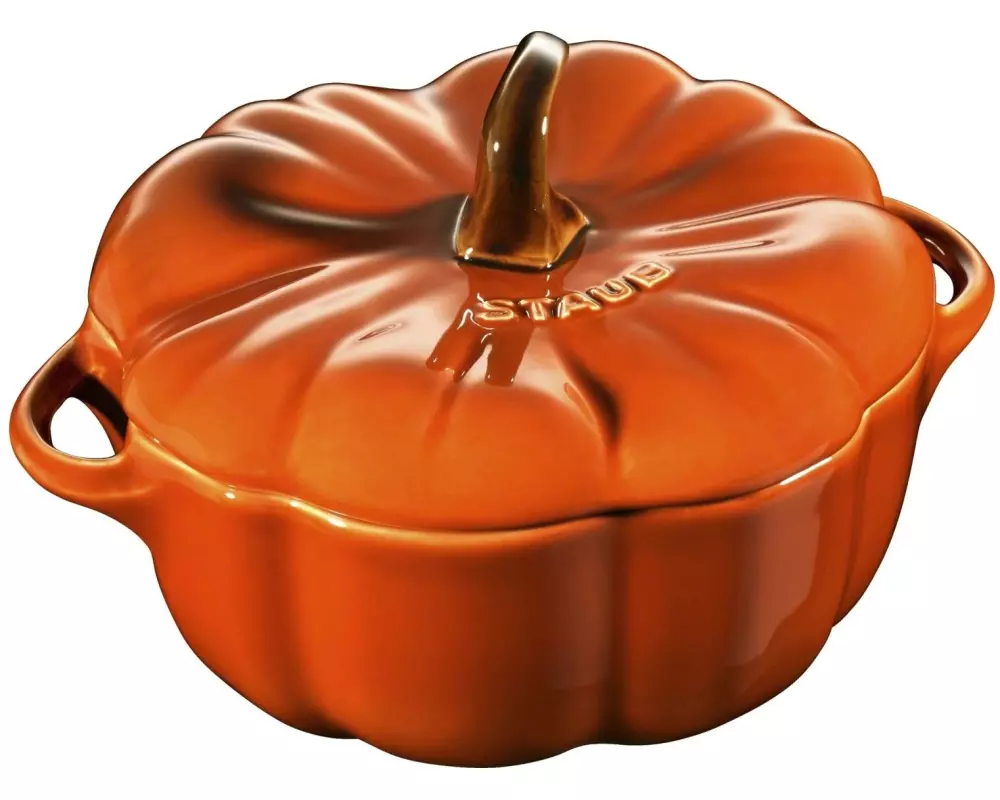 Staub Bräter Cocotte Kürbis 14.8 cm, Orange, 0.7 l
