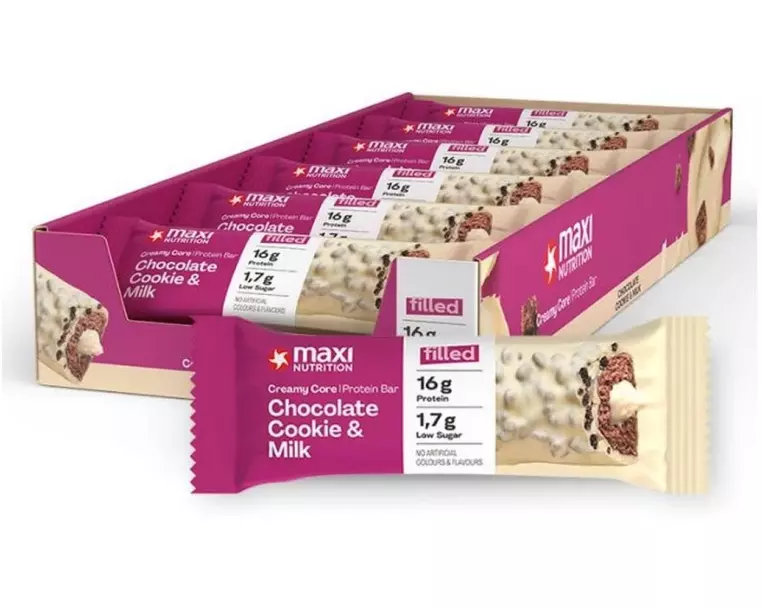 Maxi Nutrition Riegel Creamy Core Cookie/Schokolade