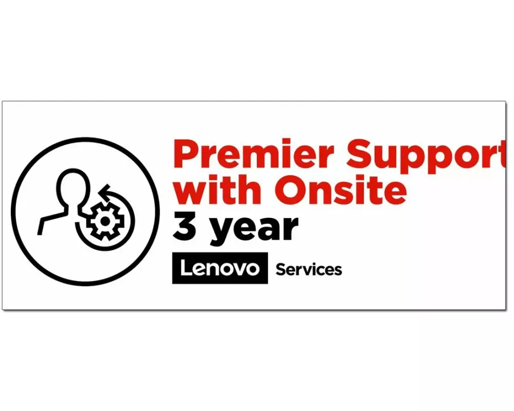 Lenovo 3Y Premier Support with Onsite NBD Upgrade from 1Y Onsite