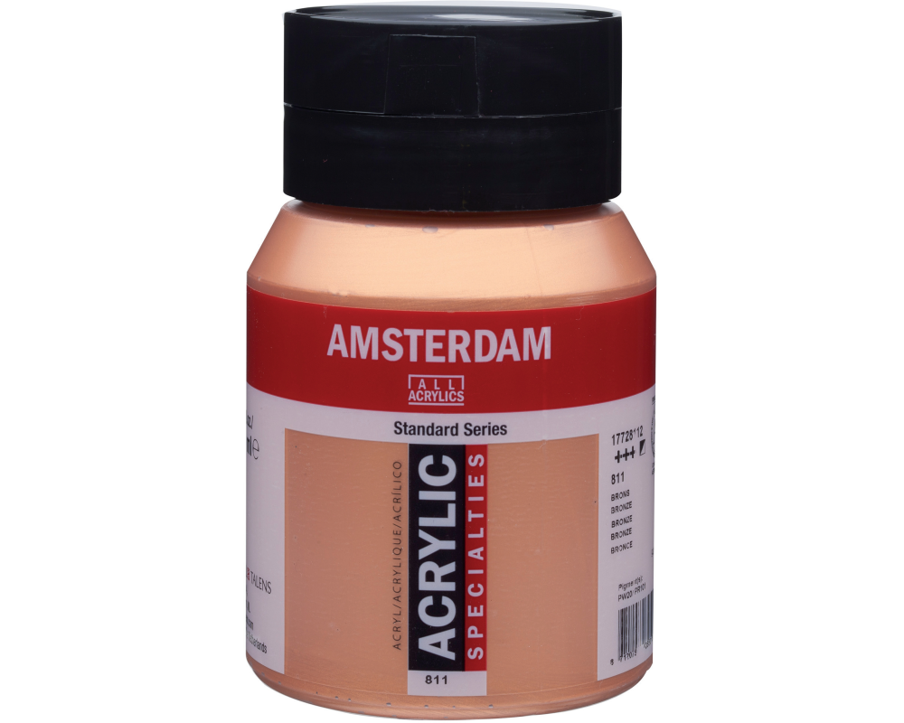 AMSTERDAM Acrylfarbe 500ml 17728112 bronze 811