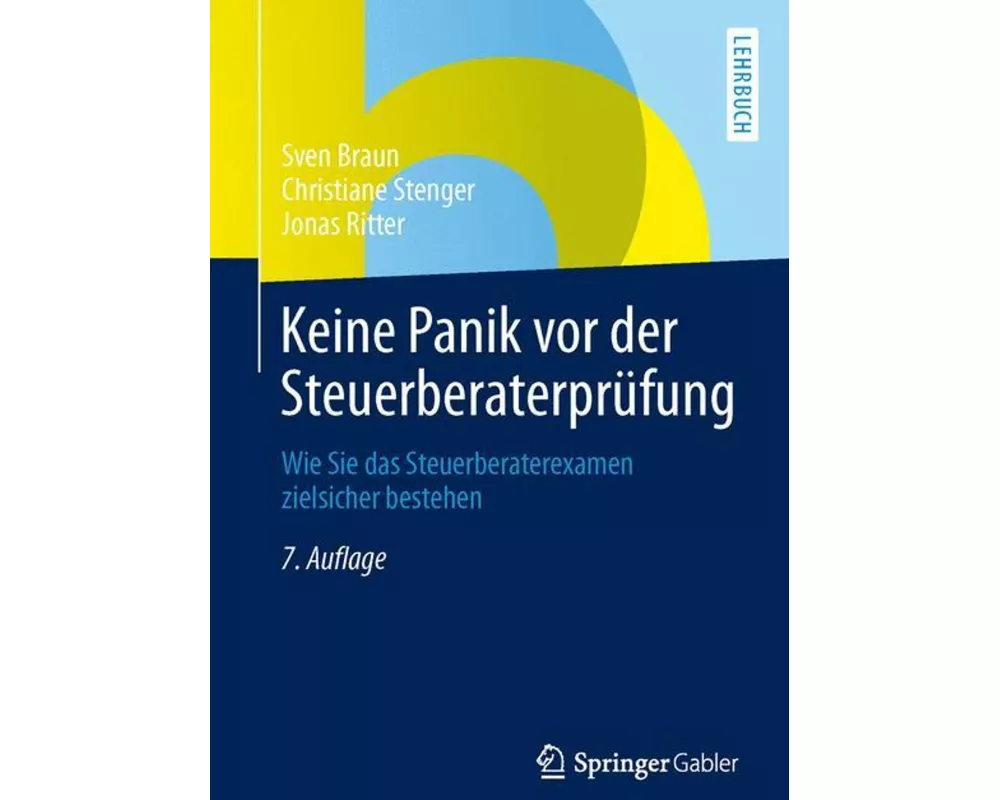 Keine Panik vor der Steuerberaterprüfung