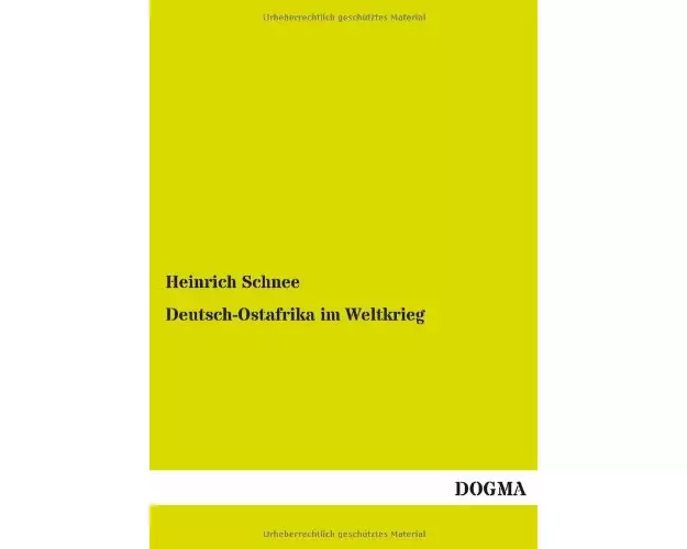 Deutsch-Ostafrika im Weltkrieg