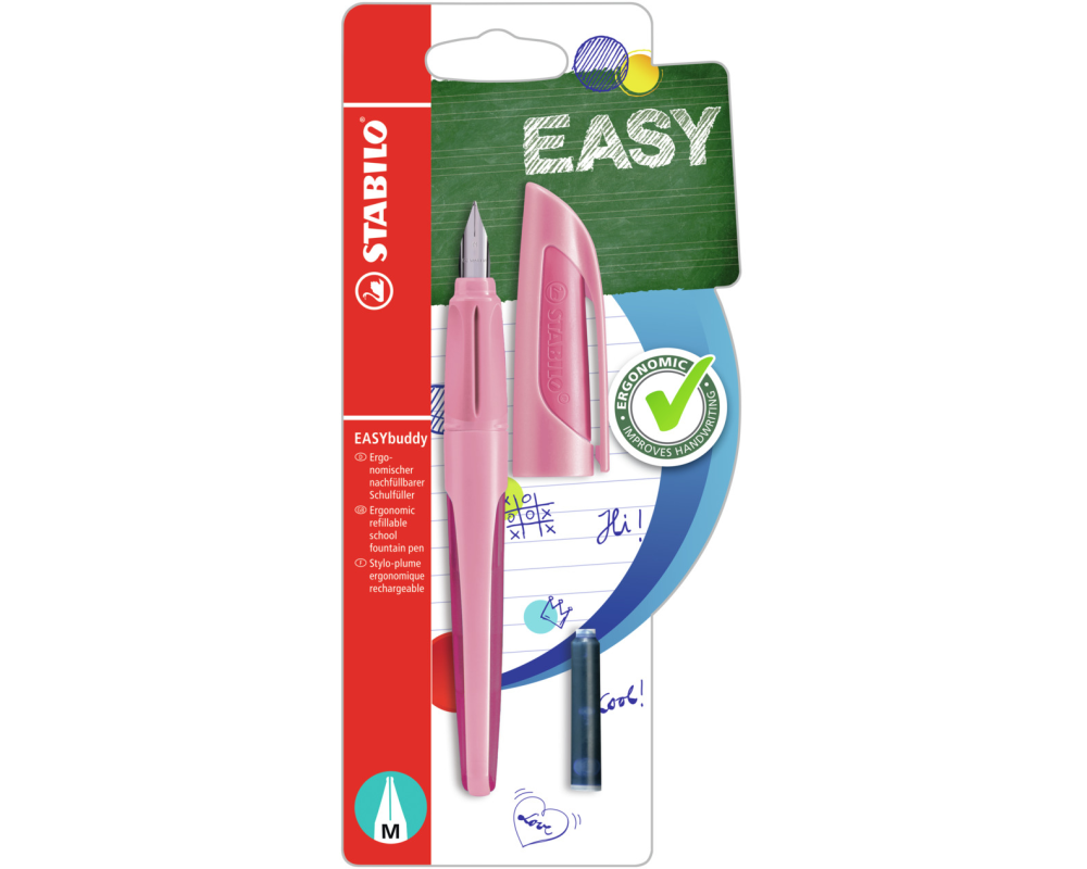 STABILO Füllhalter EASYbuddy M B-58774-5 pink