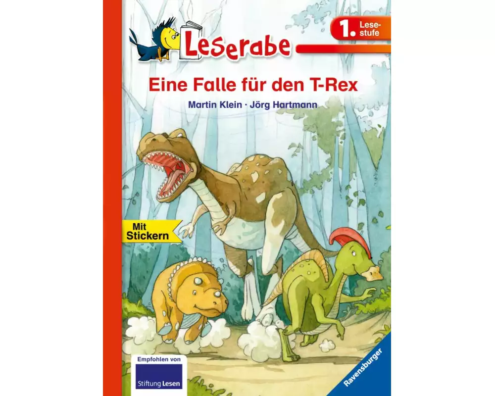 Leserabe 1. Lesestufe - Eine Falle für den T-Rex
