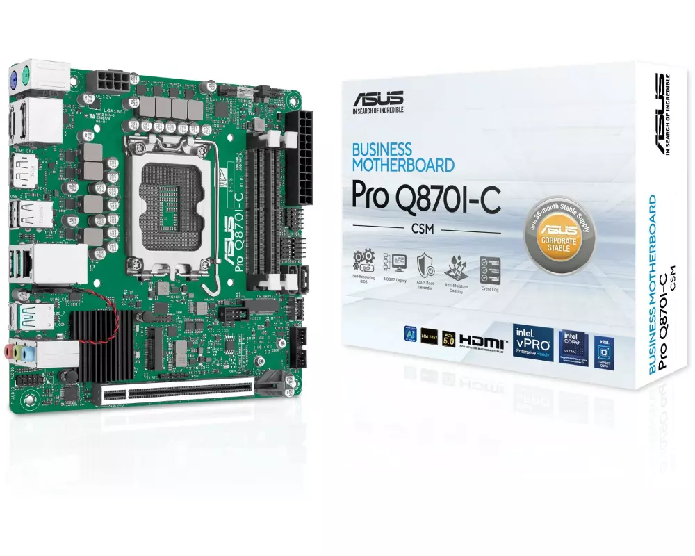 ASUS Mainboard PRO Q870I-C-CSM
