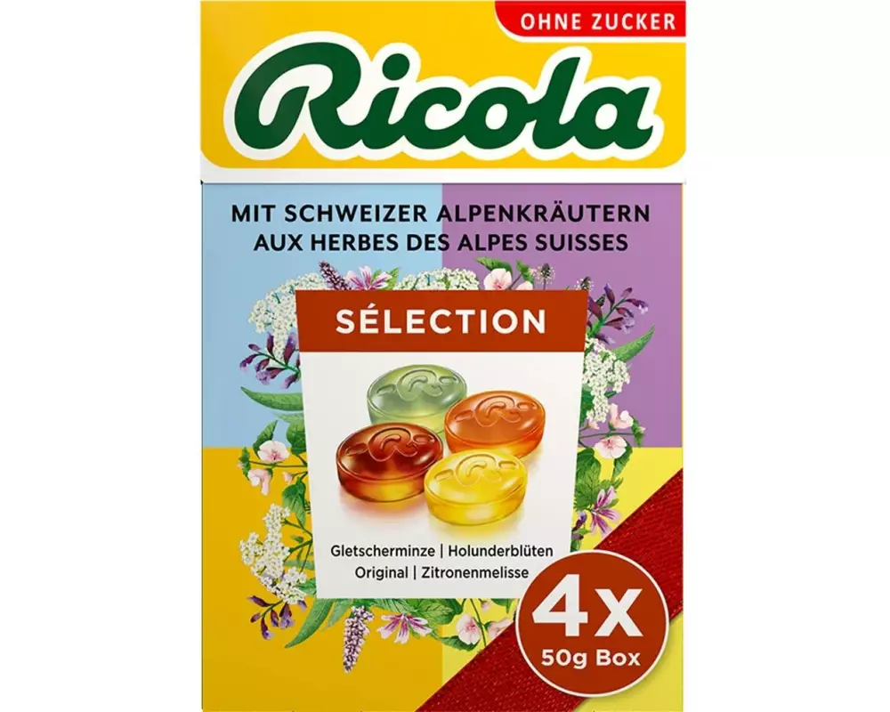 Ricola Bonbons Sélection Box XL Mix 200 g
