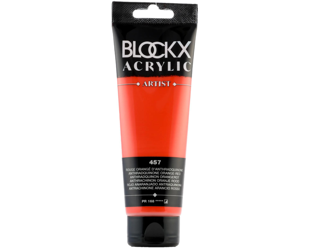 BLOCKX Acrylfarbe 120ml 60457BXC anthradquinon orangerot