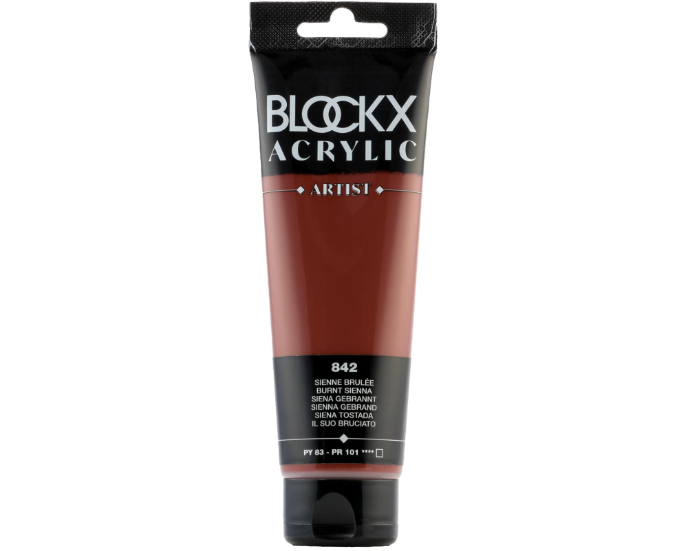 BLOCKX Acrylfarbe 120ml 60842BXC siena gebrannt