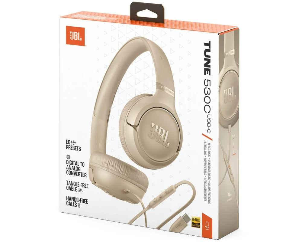 JBL TUNE 530C Beige