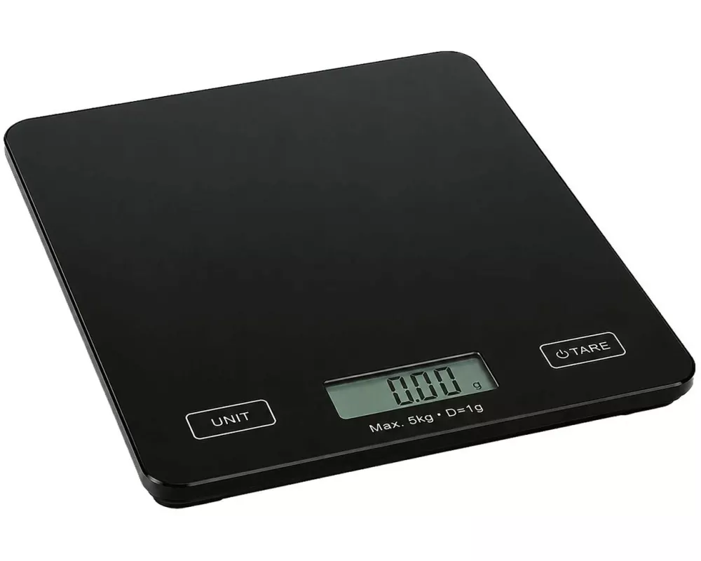 GOURMETmaxx Küchenwaage Schwarz