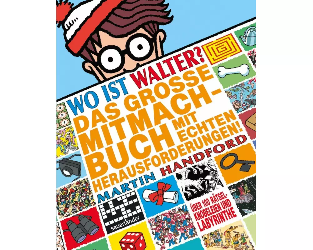 Wo ist Walter? Das große Mitmachbuch mit echten Herausforderungen