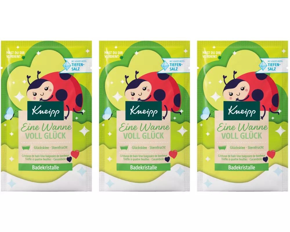 Kneipp Badezusatz Eine Wanne voll Glück 3 x 60 g