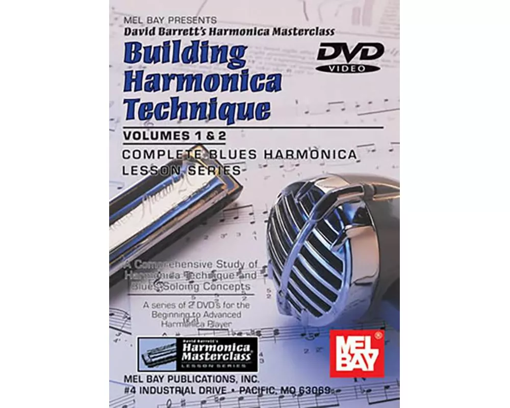 Building Harmonica Technique Volume 1 & 2
