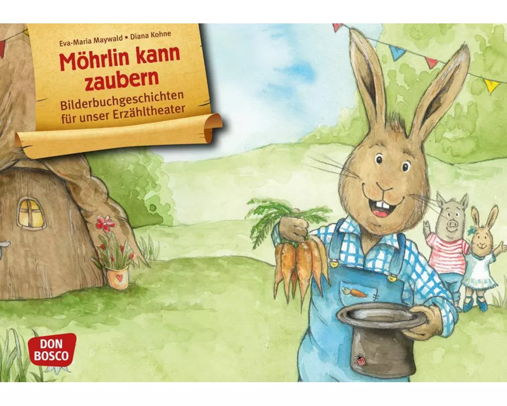 Möhrlin kann zaubern. Kamishibai Bildkartenset