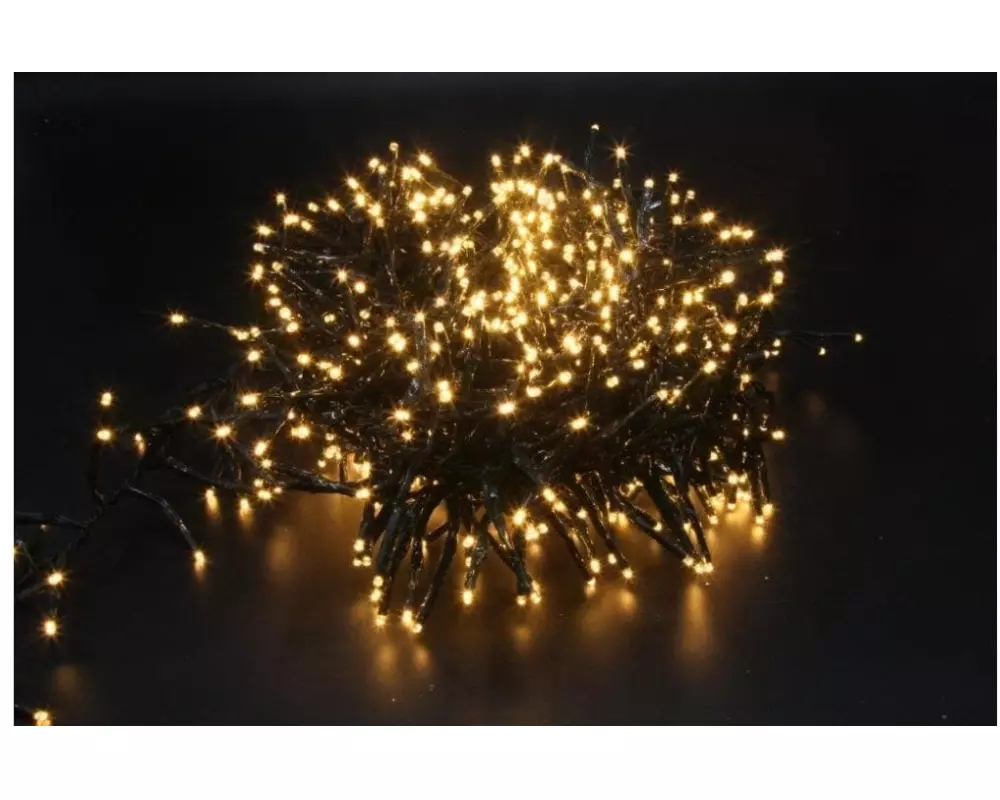 Dameco LED-Lichterkette Cluster 560 LED, 5.6 m, Outdoor