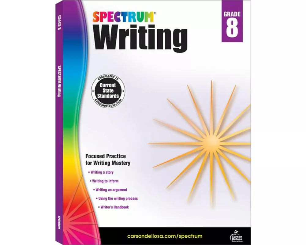 Spectrum Writing, Grade 8