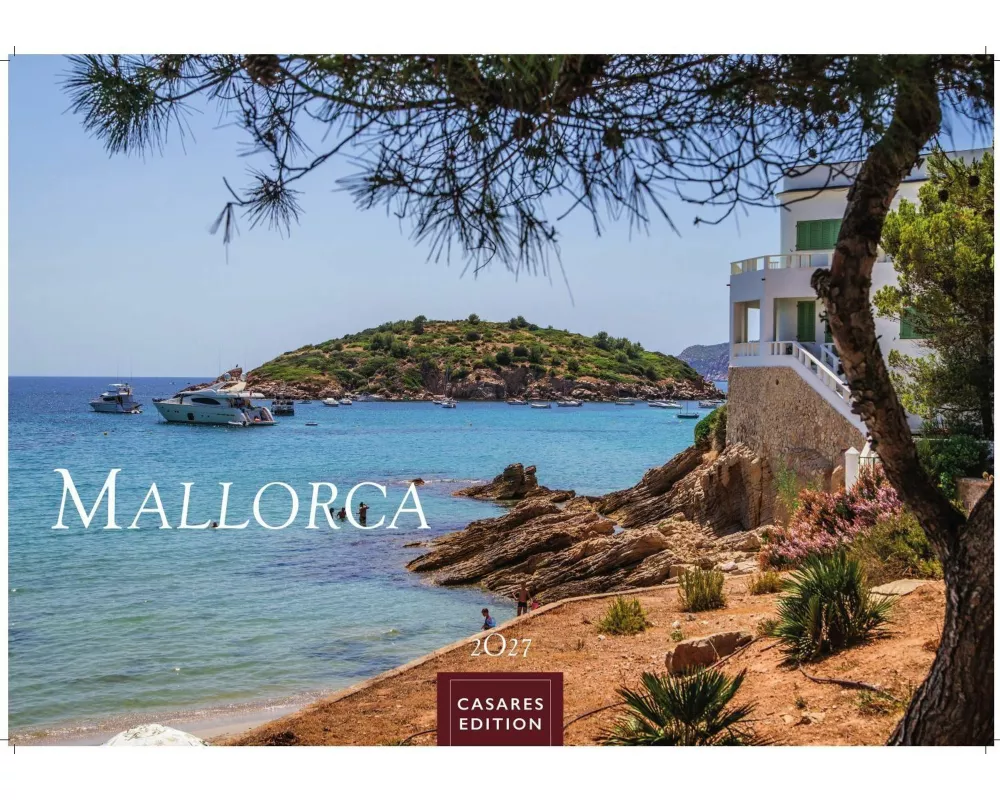 Mallorca Kalender 2027 - Wandkalender | Fotokalender Spanien 24x35 cm - Premium . mit 12 traumhaften Motiven der Baleareninsel