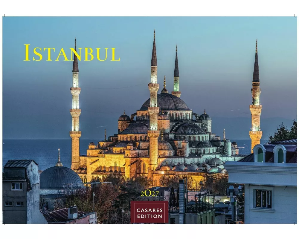 Istanbul Kalender 2027 - Wandkalender | Fotokalender Türkei Vorderer Orient 35x50cm Großformat | . mit 12 faszinierenden Fotografien von Istanbul | Pr