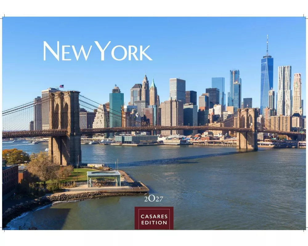 New York Kalender 2027 - Wandkalender | Fotokalender Nordamerika 24x35cm - Faszinierende Ansichten der Stadt, die niemals schläft, als Geschenk oder B