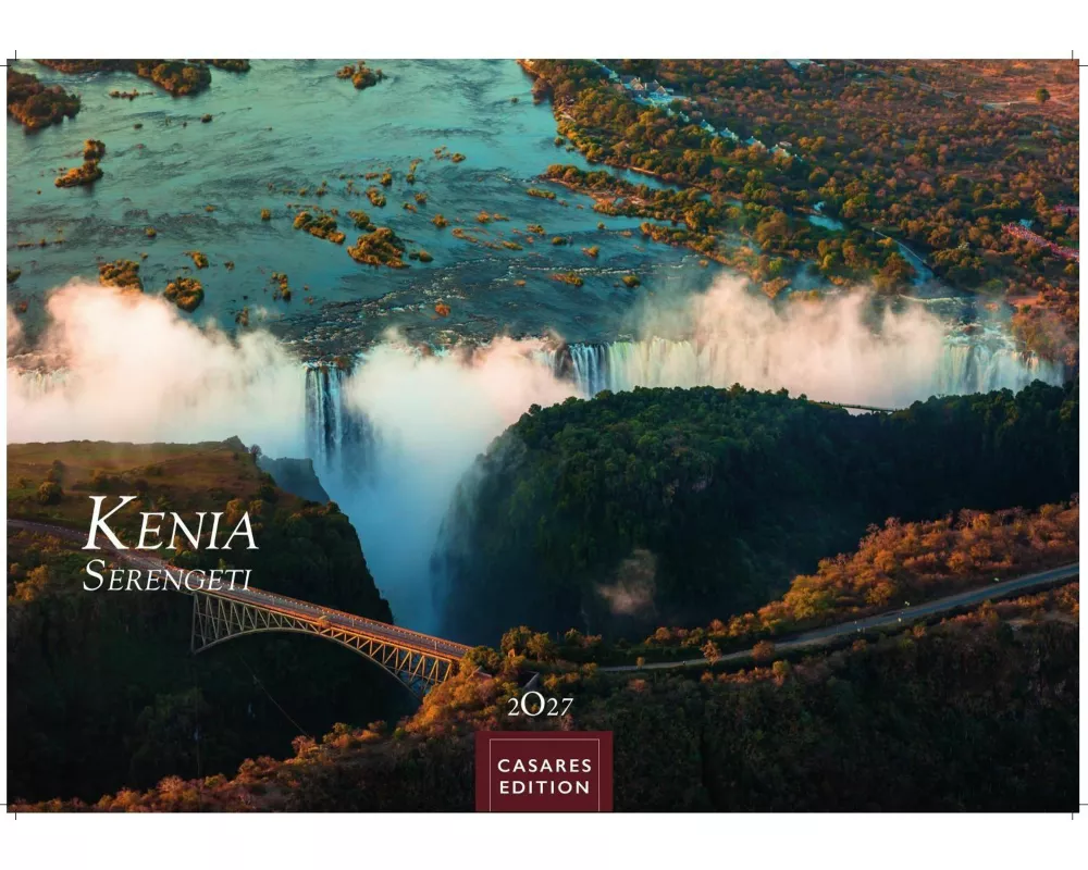 Kenia & Serengheti Kalender 2027 - Wandkalender | Fotokalender Afrika 24x35cm - Wunderschöne Tierkalender- und Naturschutzfotos