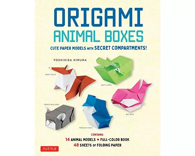 Origami Animal Boxes Kit