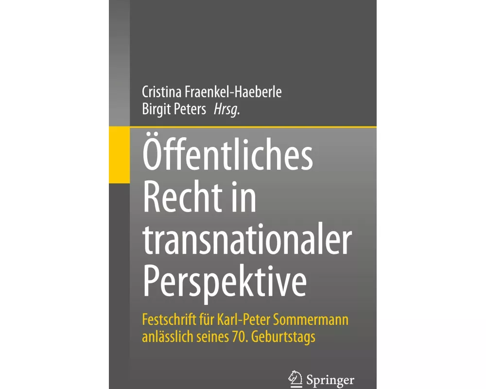 Öffentliches Recht in transnationaler Perspektive