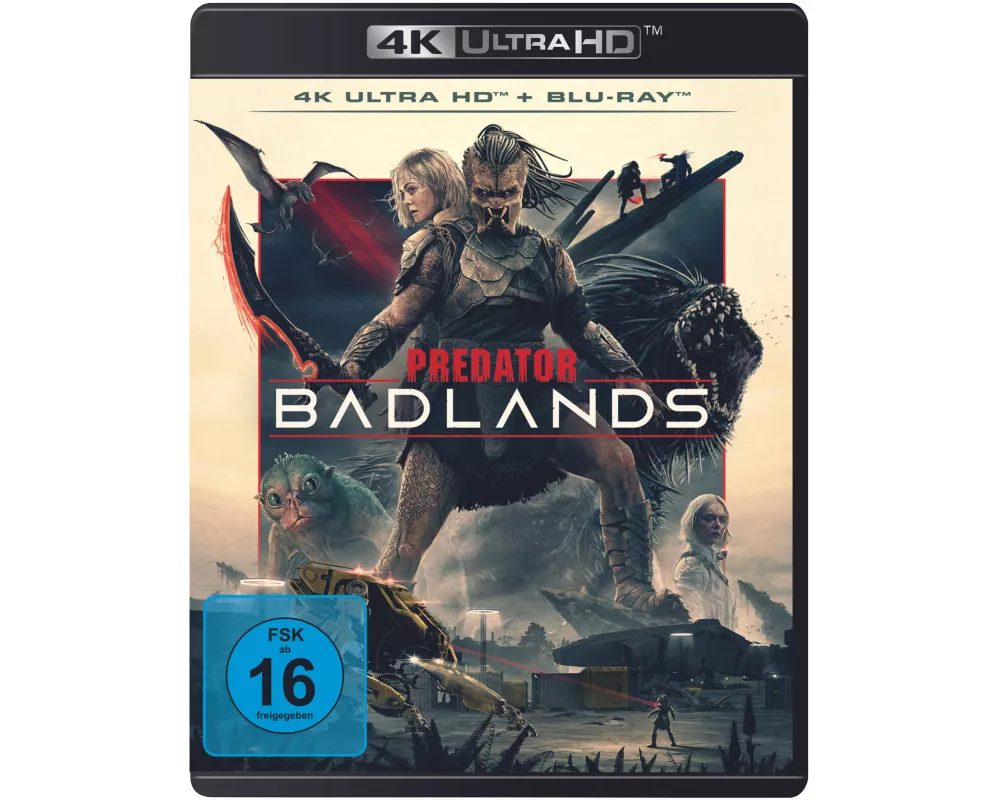 Predator: Badlands. UHD + Blu-ray