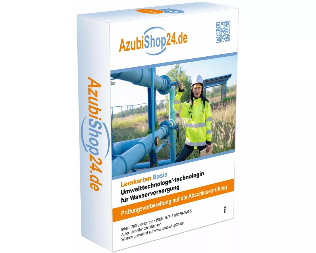 Lernkarten Umwelttechnologe für Wasserversorgung