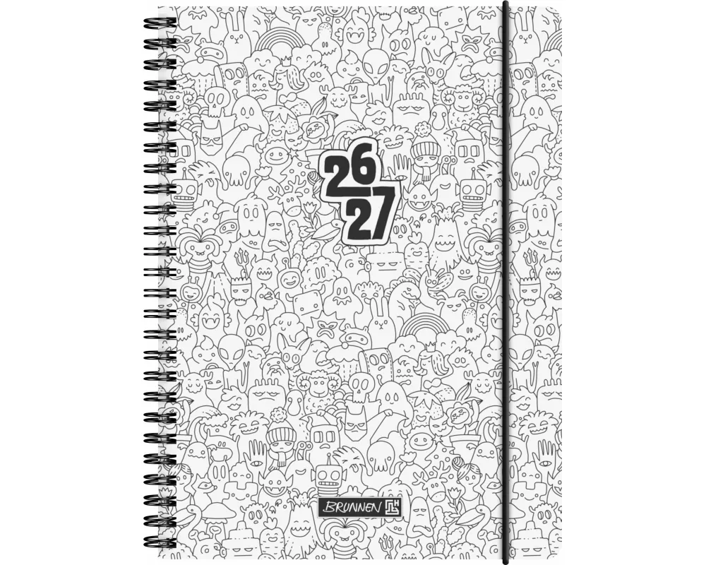Schülerkalender 2026/2027 "ZENart" | A5, Kunststoff