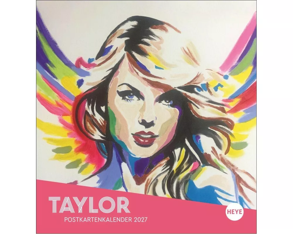 Taylor Postkartenkalender 2027