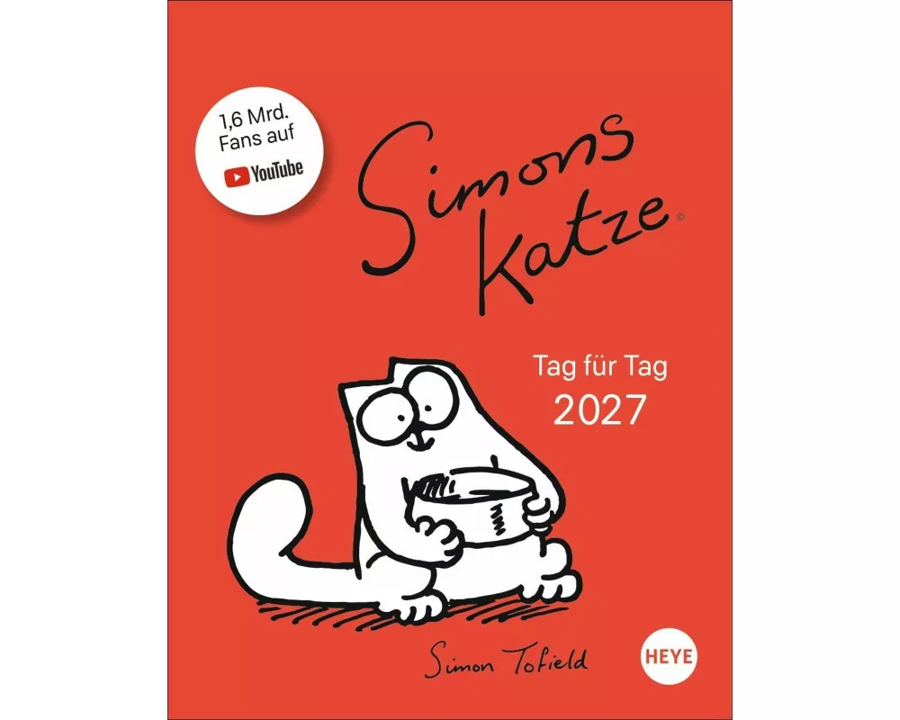 Simons Katze Tagesabreißkalender 2027