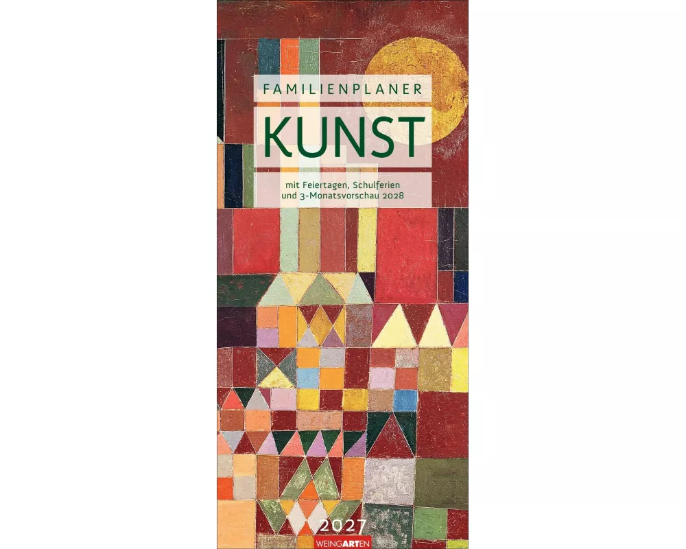 Kunst Familienplaner 2027